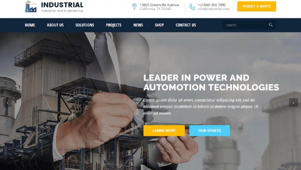 Engineering Website Design in North York