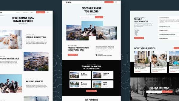 Professional Website Design for Property Management Services in toronto