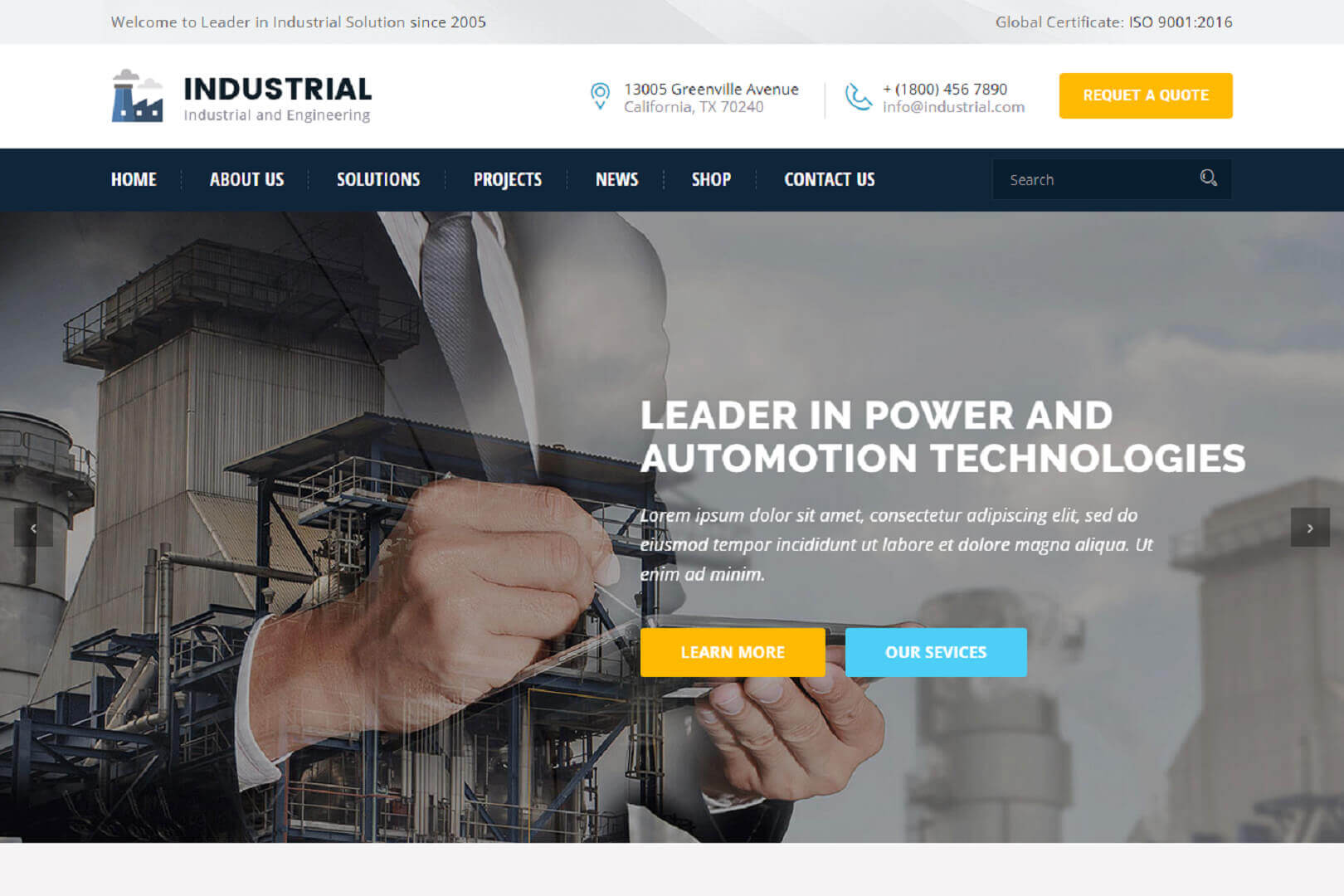 Engineering Website Design in North York