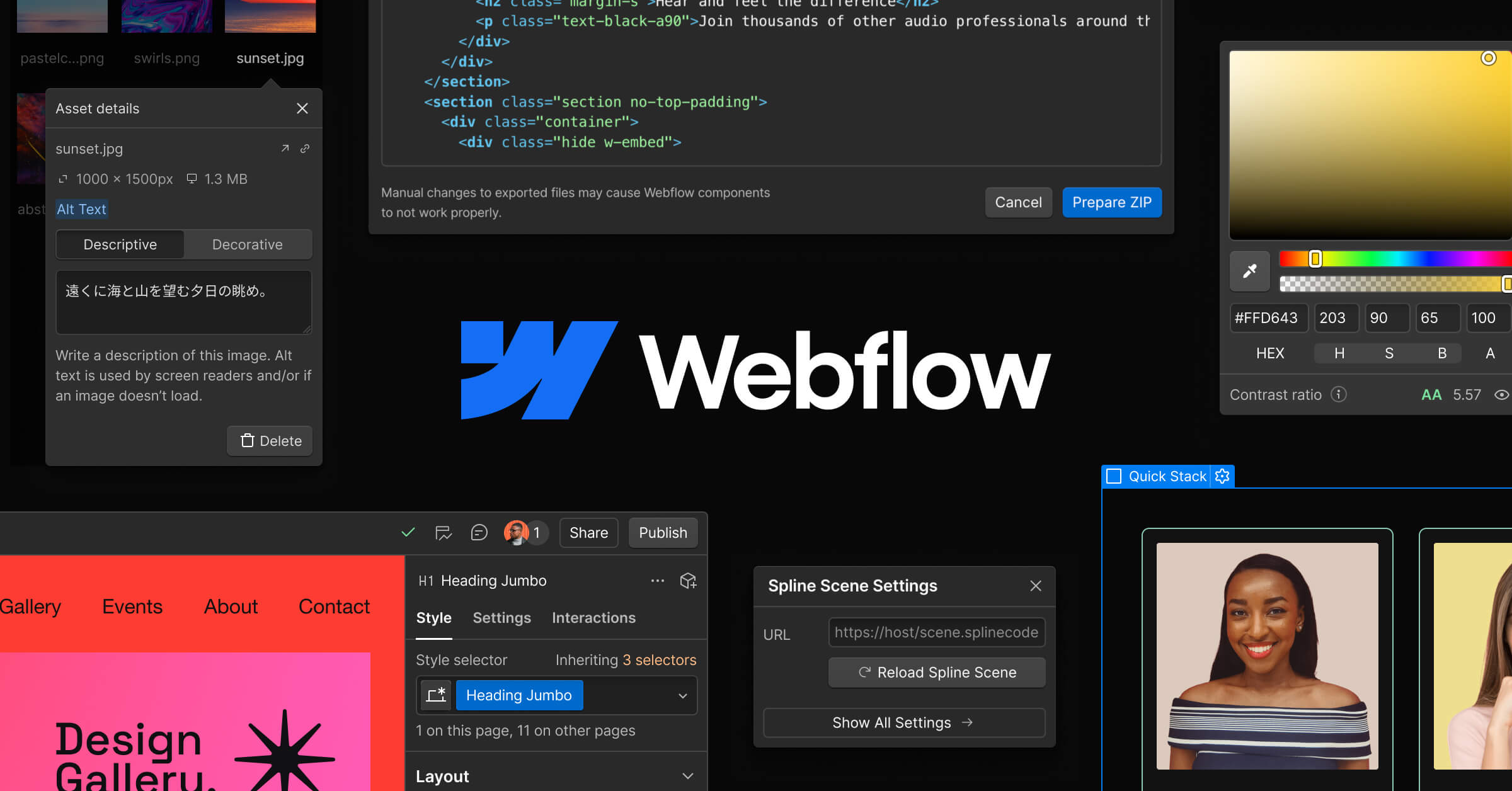 How to Make a Stunning Website with Webflow in 2025