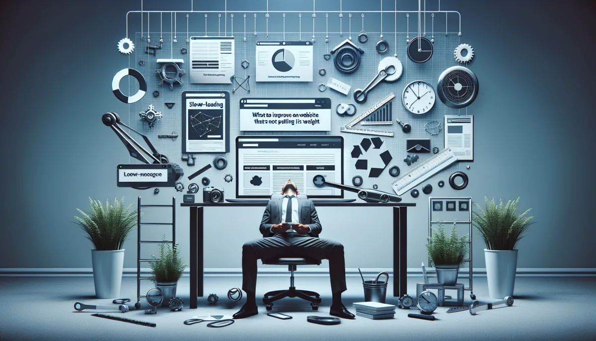 What to Improve First on a Website That Is Not Pulling Its Weight