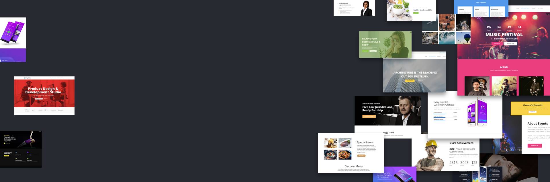 Website design background