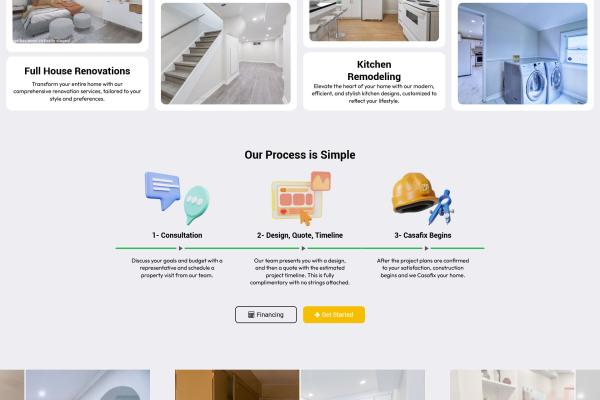 Website design for contractors and renovation companies in Toronto